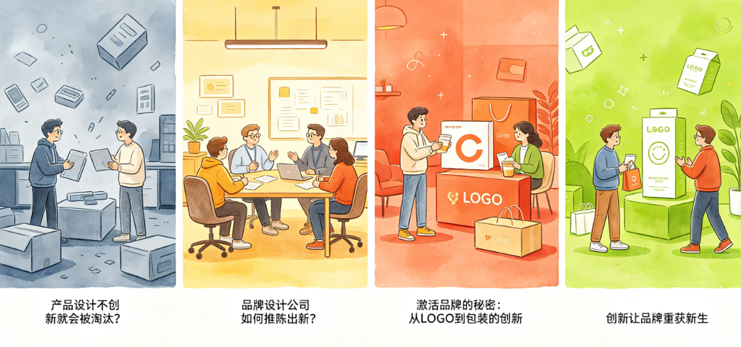 产品设计不创新就会被淘汰?揭秘品牌设计公司如何用推陈出新激活品牌