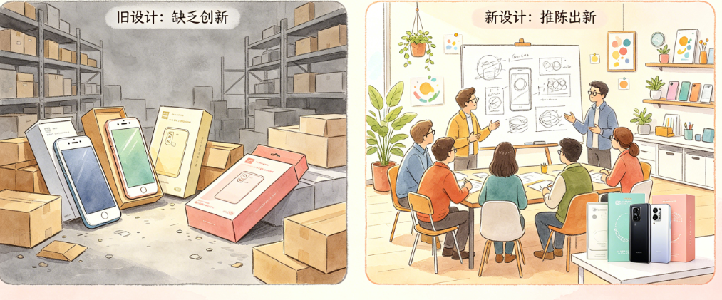 产品设计不创新就会被淘汰?揭秘品牌设计公司如何用推陈出新激活品牌