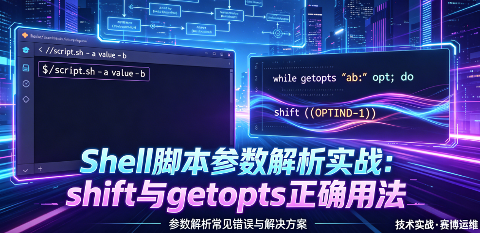 Shell脚本参数解析总出错?揭秘shift与getopts的正确用法与实战技巧