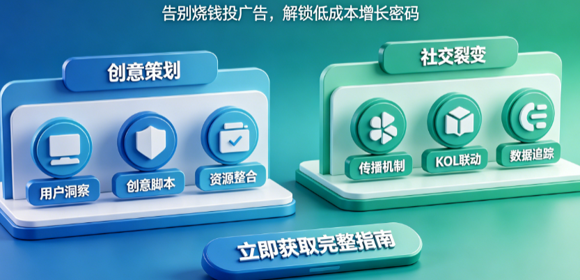 引爆点活动别只懂“烧钱投广告”!从创意策划到社交裂变的完整低成本指南