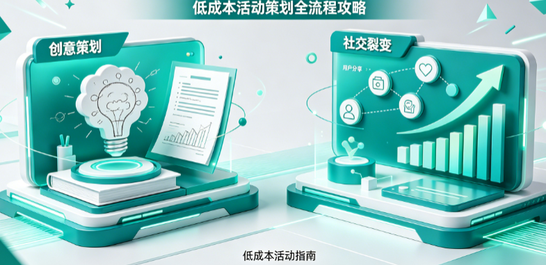 引爆点活动别只懂“烧钱投广告”!从创意策划到社交裂变的完整低成本指南