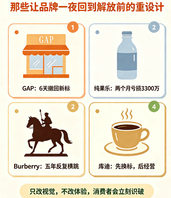 史上10大Logo升级“翻车”案例:品牌形象如何一夜崩塌?