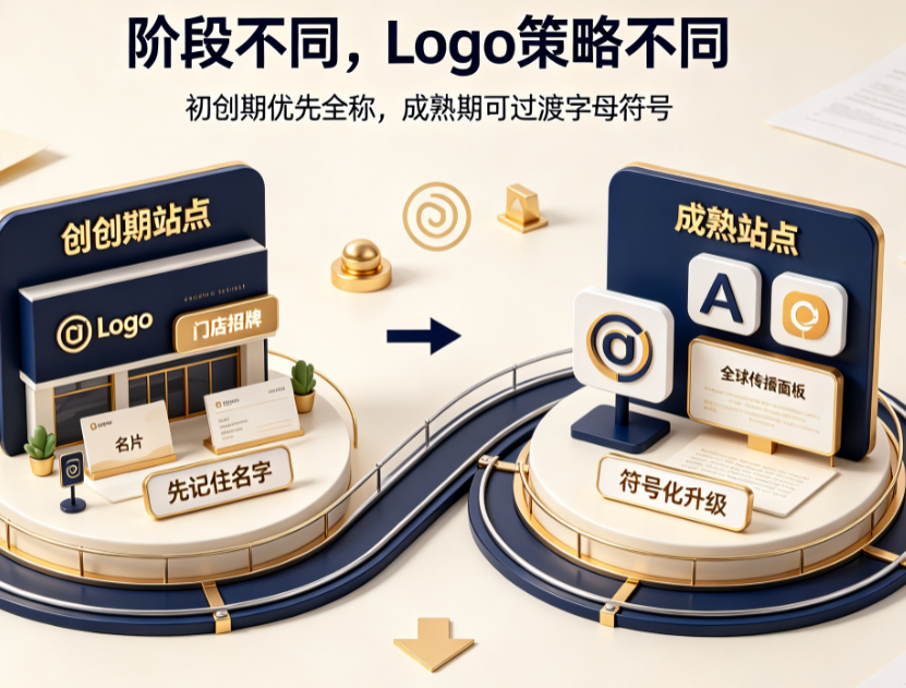 全称Logo vs 字母Logo：品牌传播效率与辨识度的终极对决