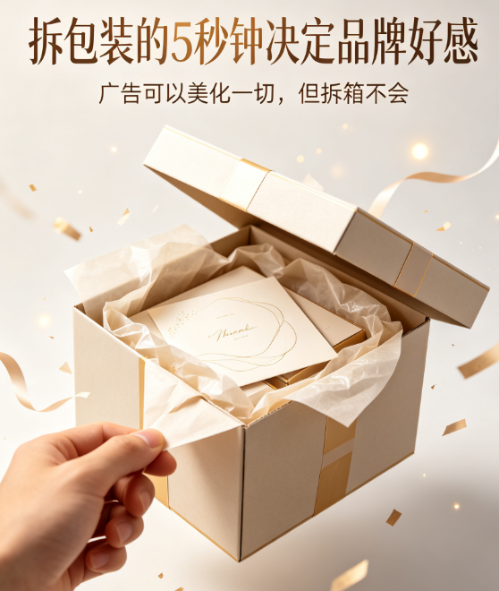 用户拆包装的5秒钟，如何决定他对品牌的好感度?