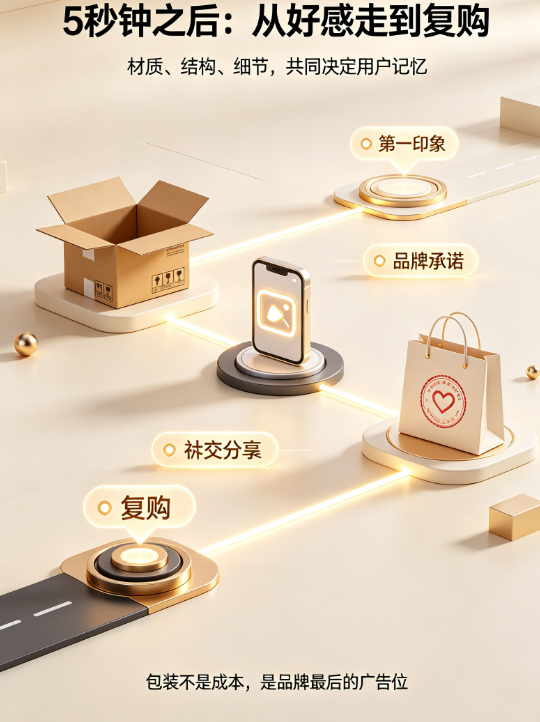 用户拆包装的5秒钟，如何决定他对品牌的好感度?