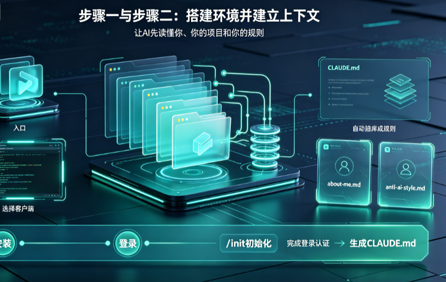 Claude Code落地3步法：从安装部署到项目实战，AI编码新范式的完整闭环指南
