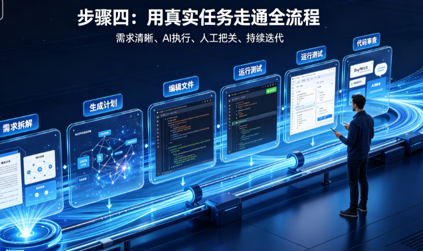 Claude Code落地3步法：从安装部署到项目实战，AI编码新范式的完整闭环指南